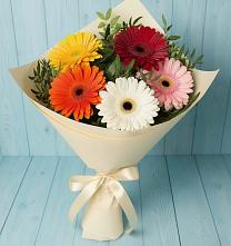 Букет цветов из:  Герберы в Забайкальске