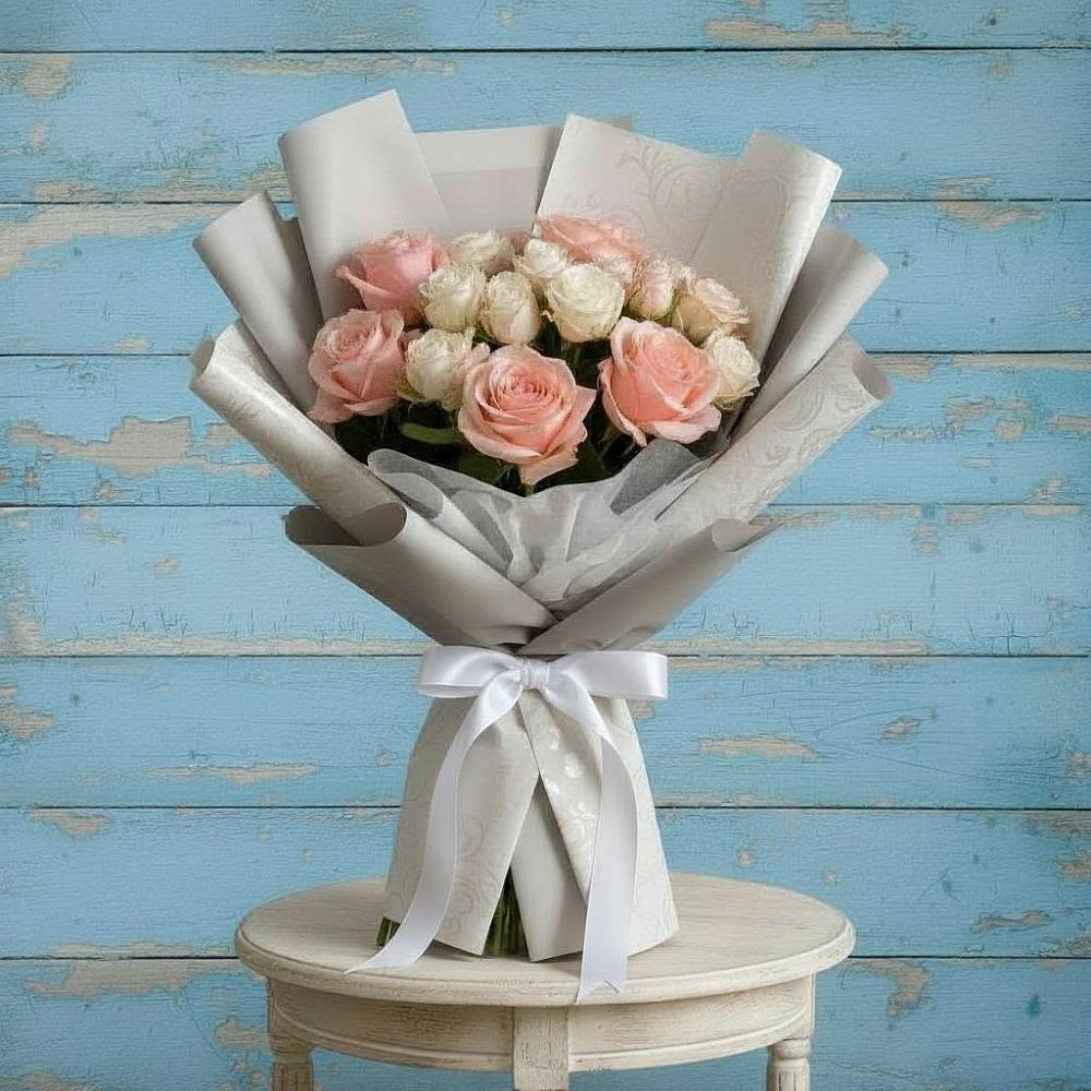 Букет цветов из: Розы в Забайкальске