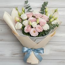 Букет цветов из:  Лизиантусы #REPLACE_PRED# Забайкальске
