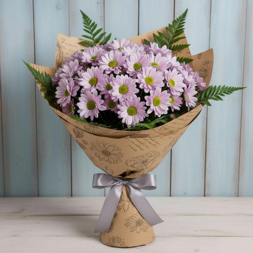 Букет цветов из: Хризантемы в Забайкальске