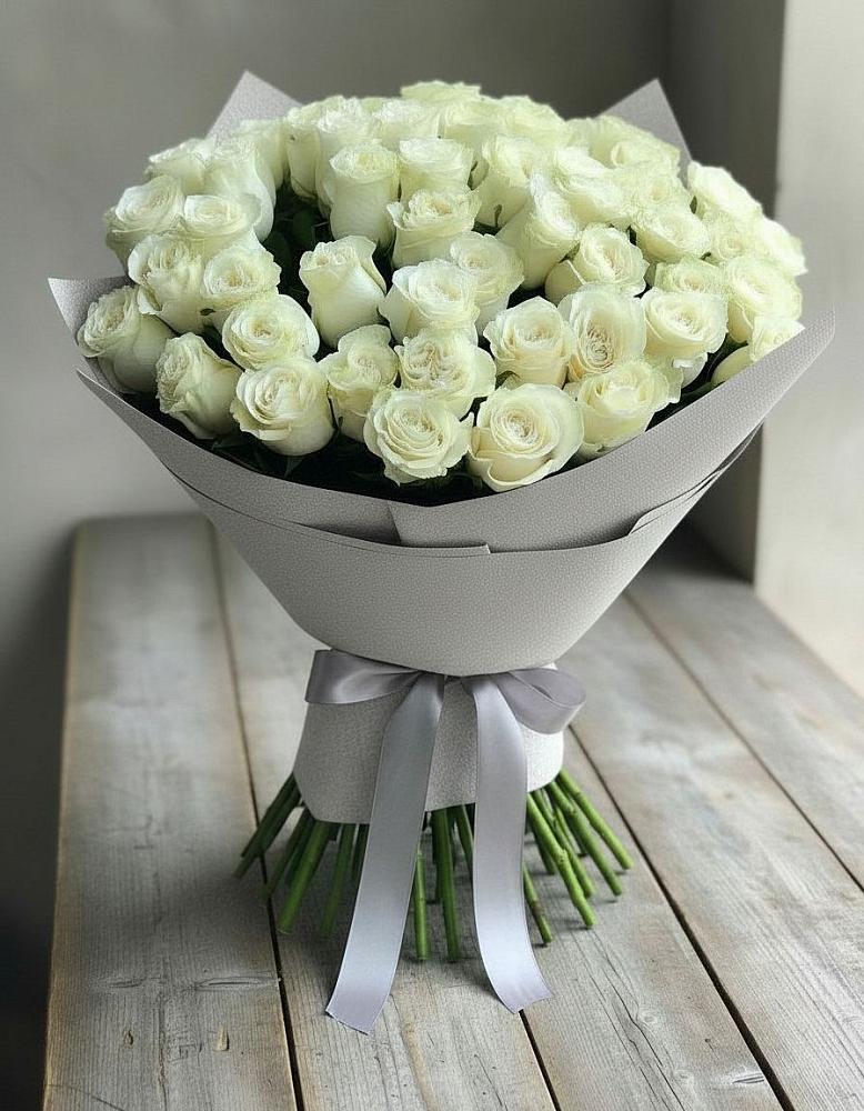 Букет 35 Белых роз в Забайкальске
