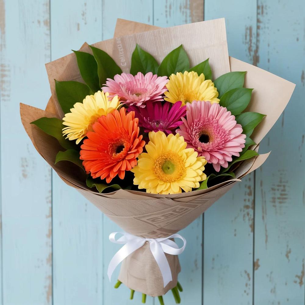 Букет цветов из: Герберы в Забайкальске