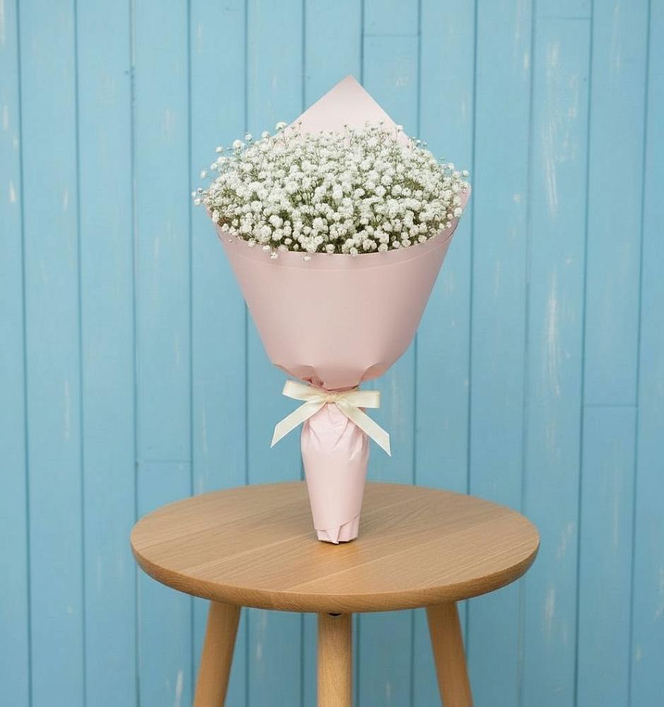 Букет цветов из: Гипсофила в Забайкальске