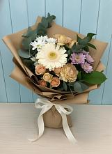 Букет цветов из:  Герберы и Хризантемы в Забайкальске