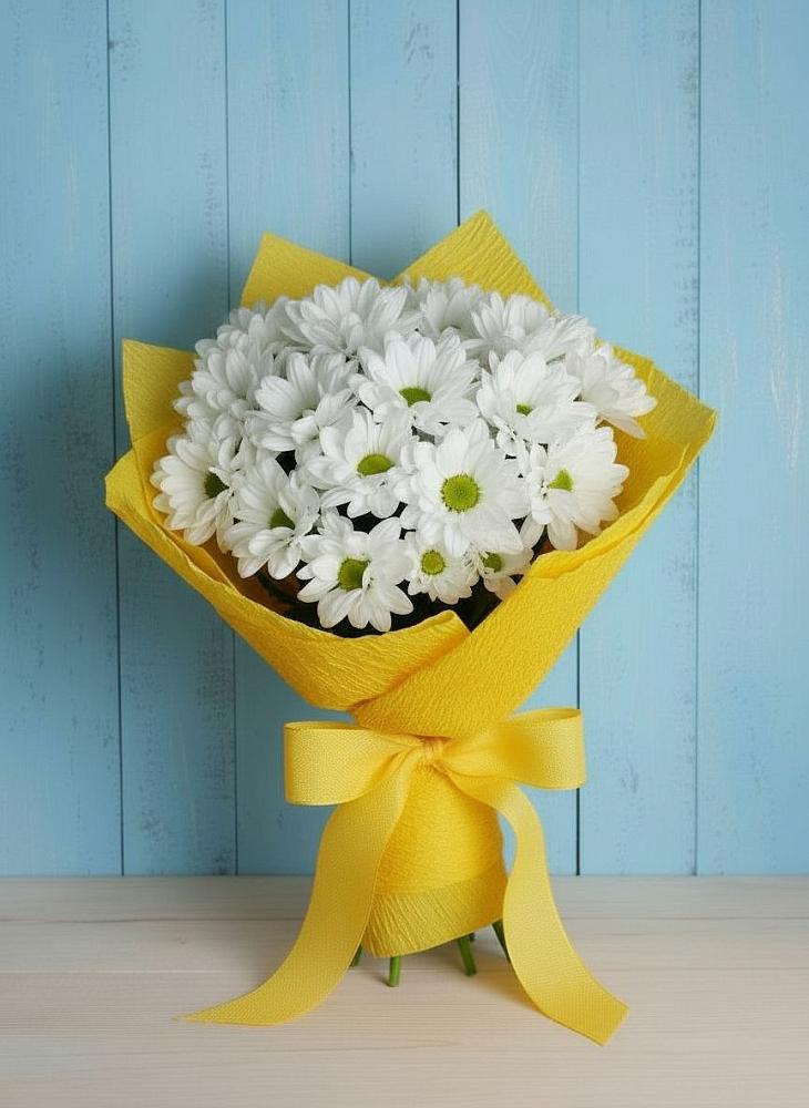 Букет цветов из: Хризантемы в Забайкальске