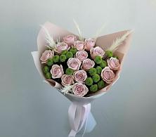 Букет цветов из:  Розы и Хризантемы в Забайкальске