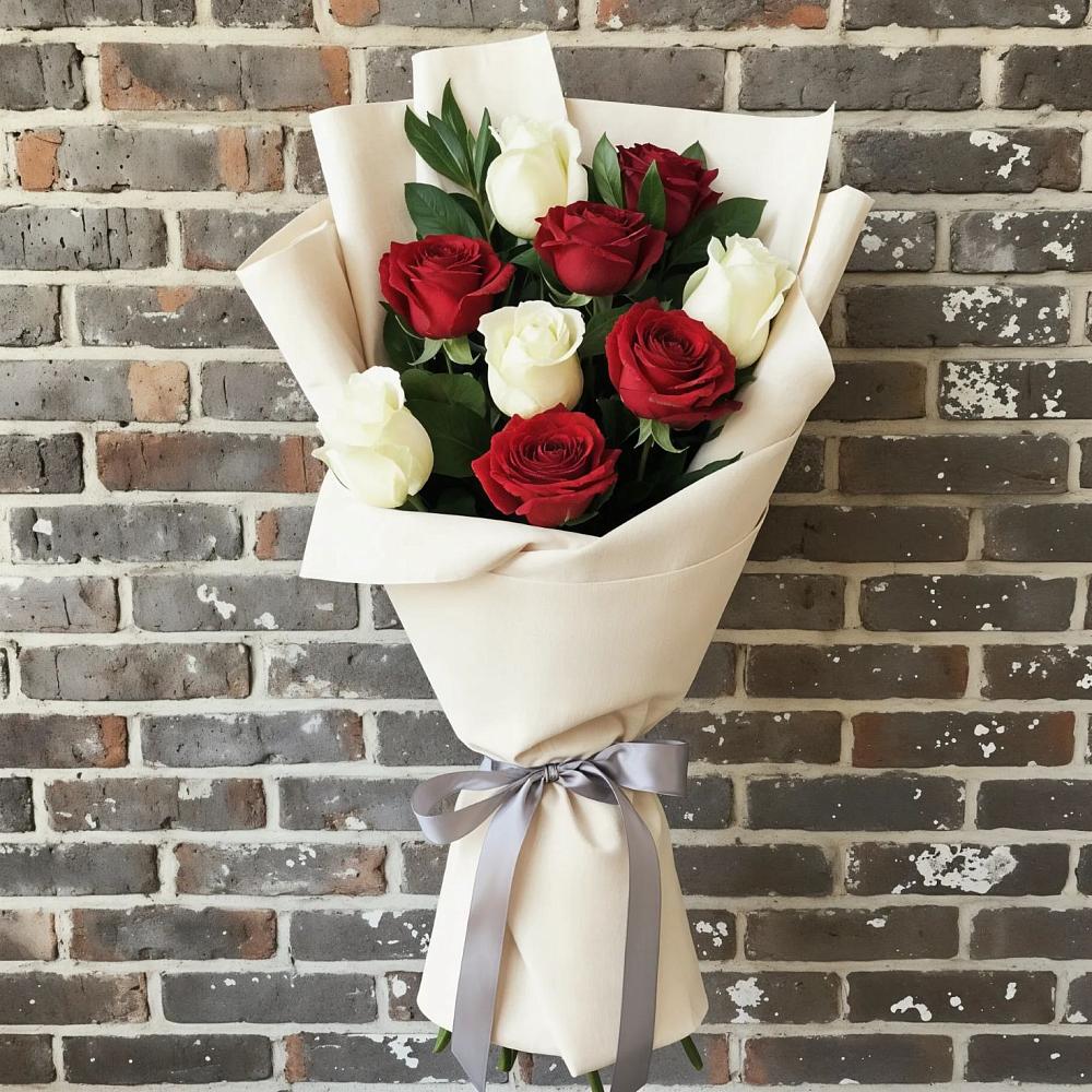 Букет цветов из: Розы в Забайкальске