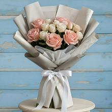 Букет цветов из:  Розы в Забайкальске
