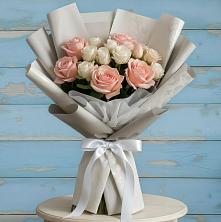 Букет цветов из:  Розы в Забайкальске