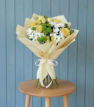 Букет цветов из:  Хризантемы и Розы #REPLACE_PRED# Забайкальске