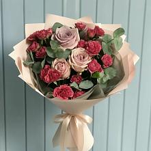 Букет цветов из:  Гвоздики и Розы в Забайкальске