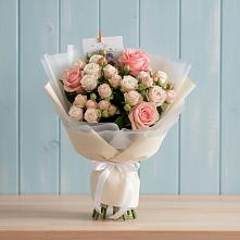 Букет цветов из:  Розы в Забайкальске